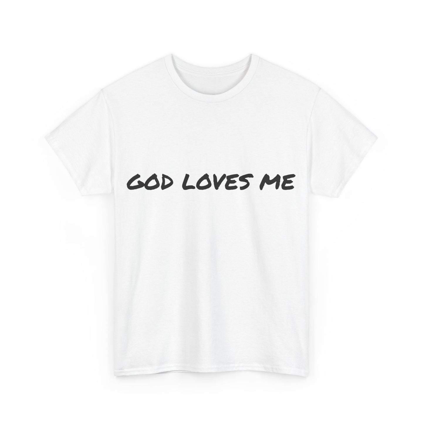 God Loves Me Unisex Heavy Cotton Tee