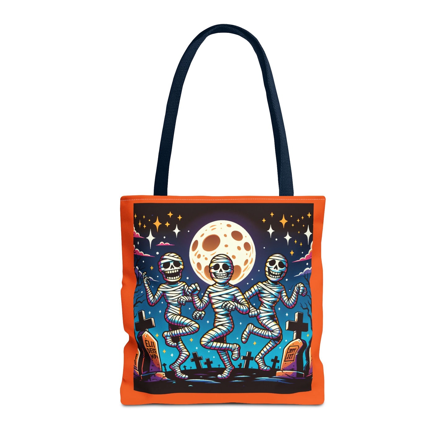 Halloween Dancing Mummies Tote Bag