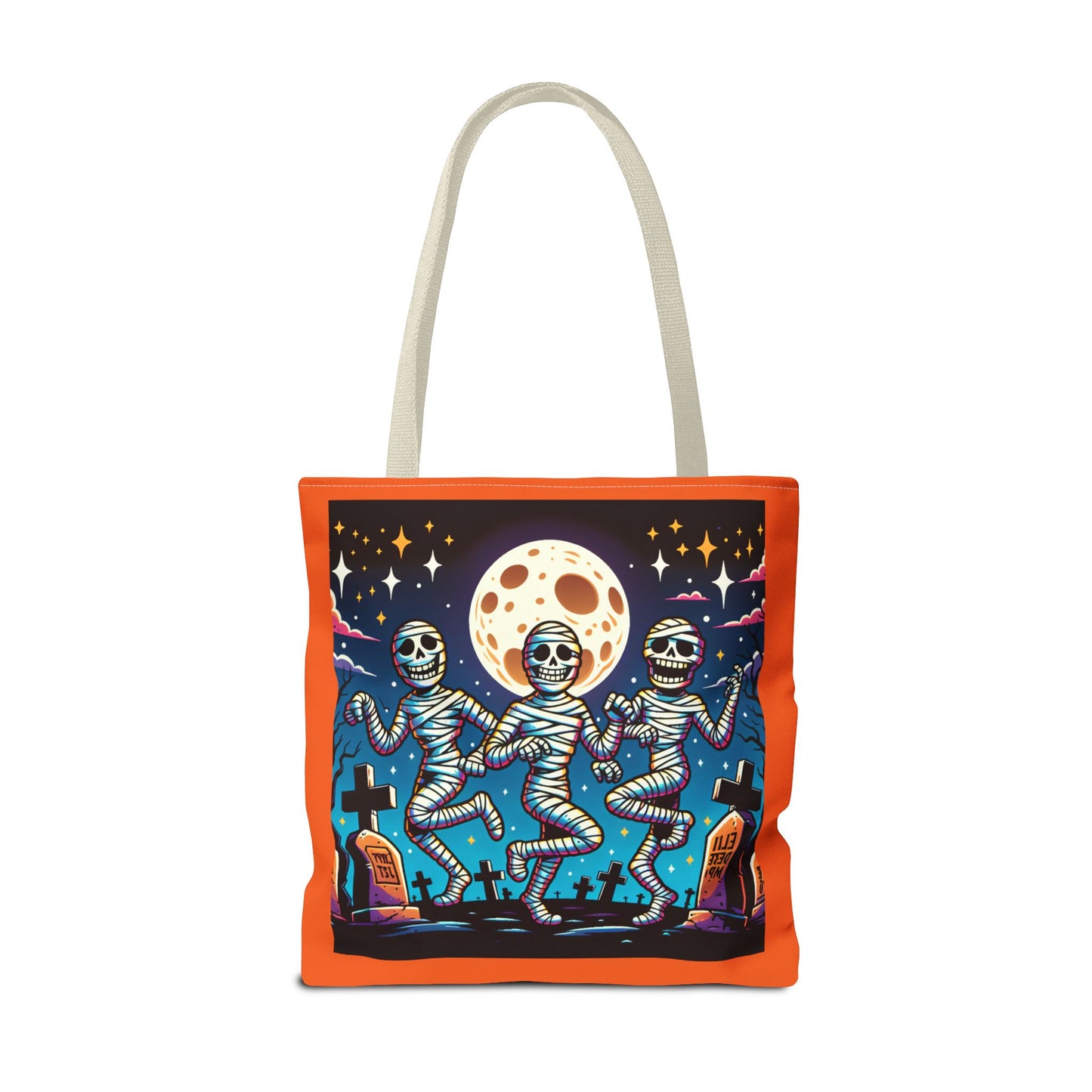 Halloween Dancing Mummies Tote Bag