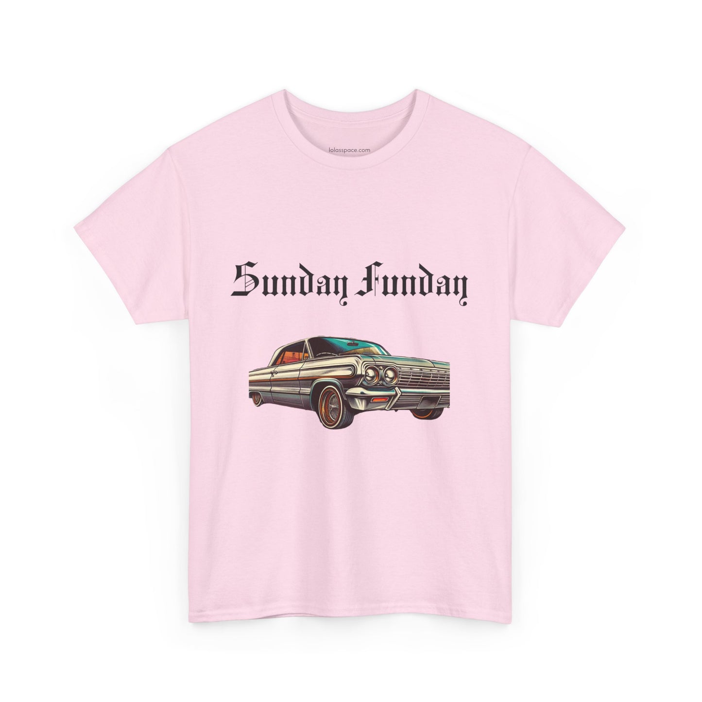 Sunday Funday Lowrider Unisex Heavy Cotton Tee