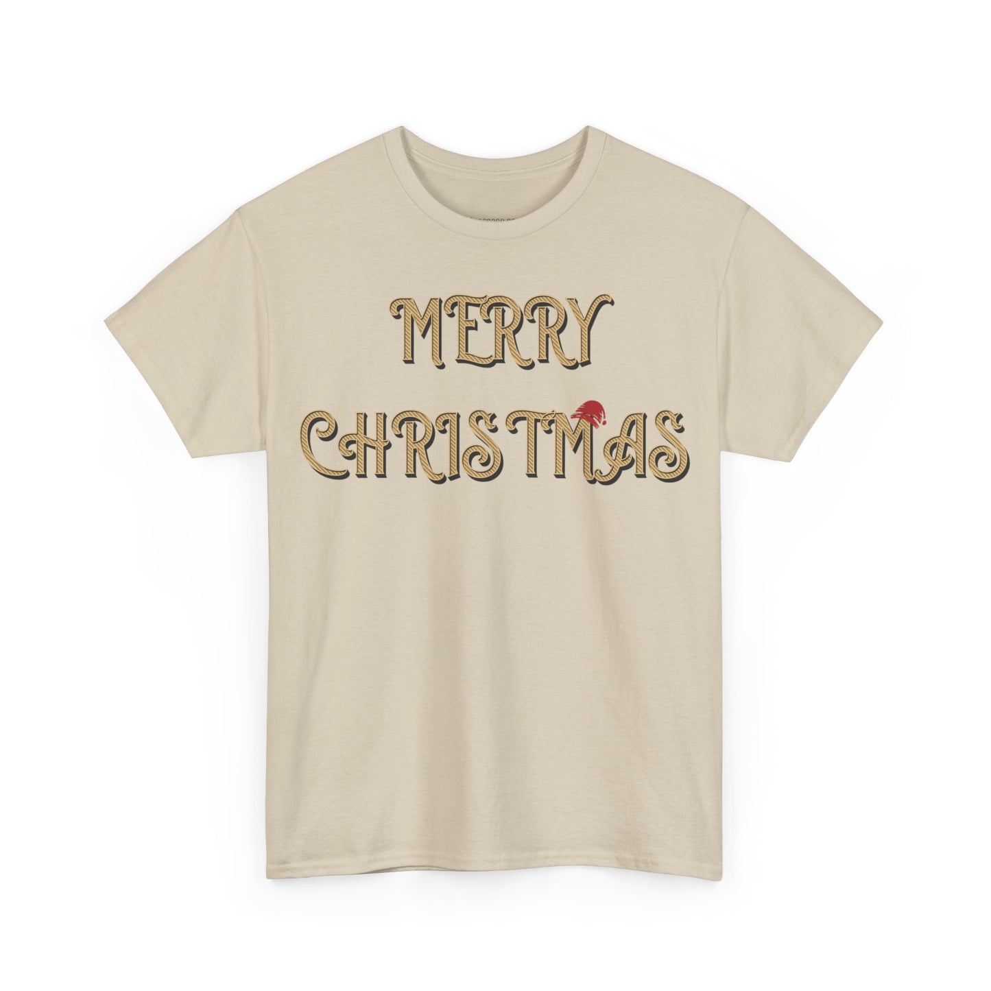 Merry Christmas Unisex Heavy Cotton Tee