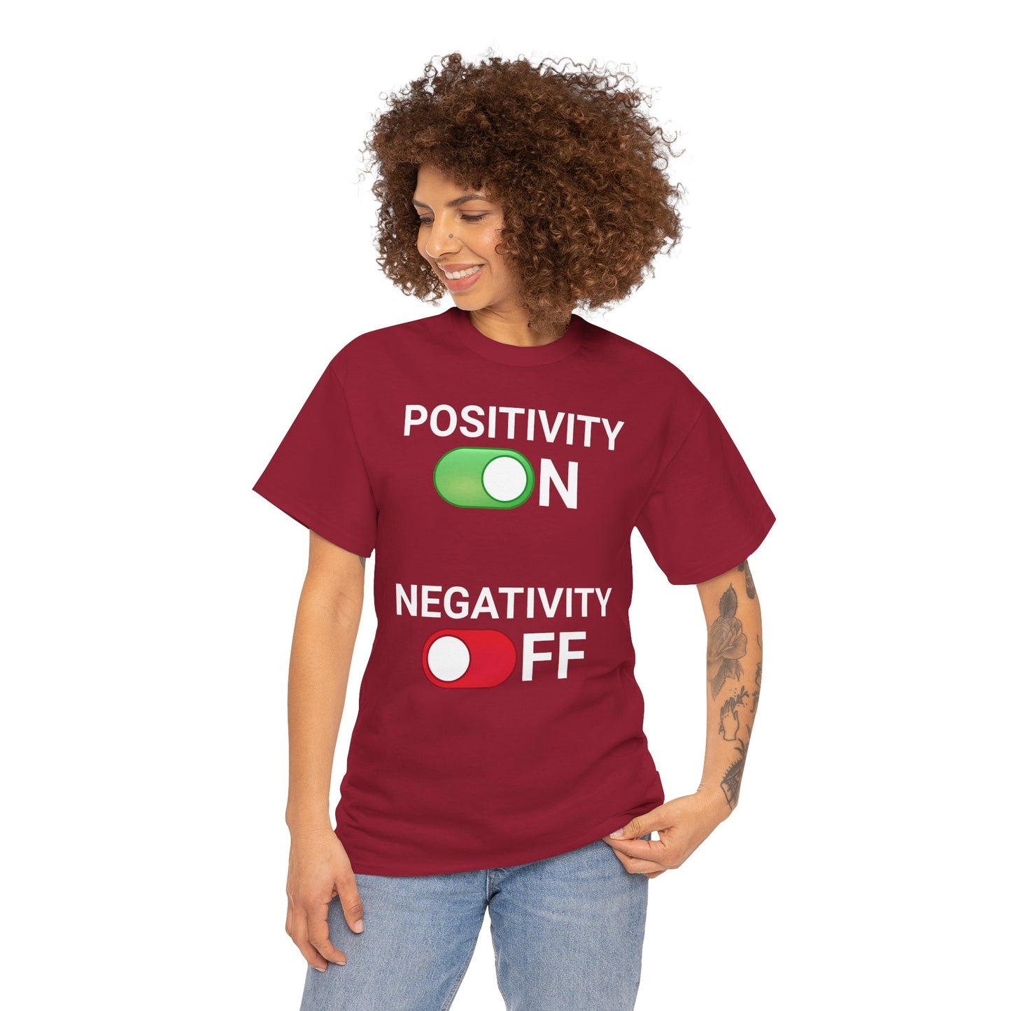 Positivity On Negativity Off Tee