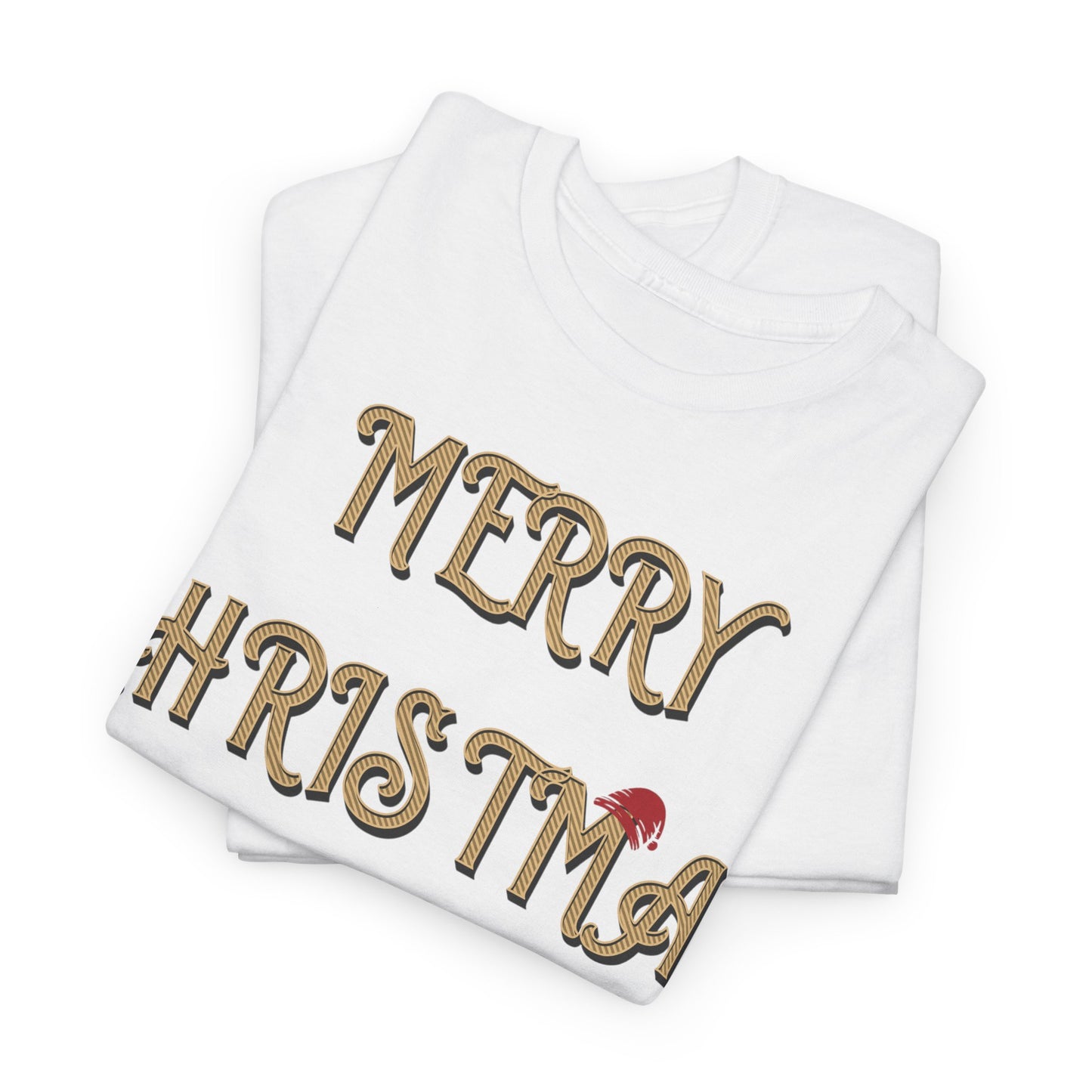 Merry Christmas Unisex Heavy Cotton Tee