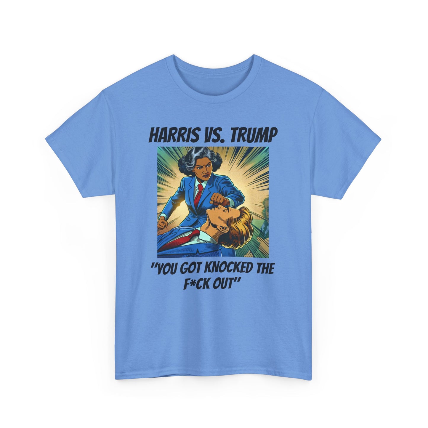 Harris vs Trump Unisex Heavy Cotton Tee