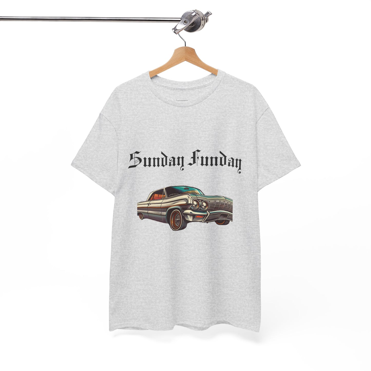 Sunday Funday Lowrider Unisex Heavy Cotton Tee