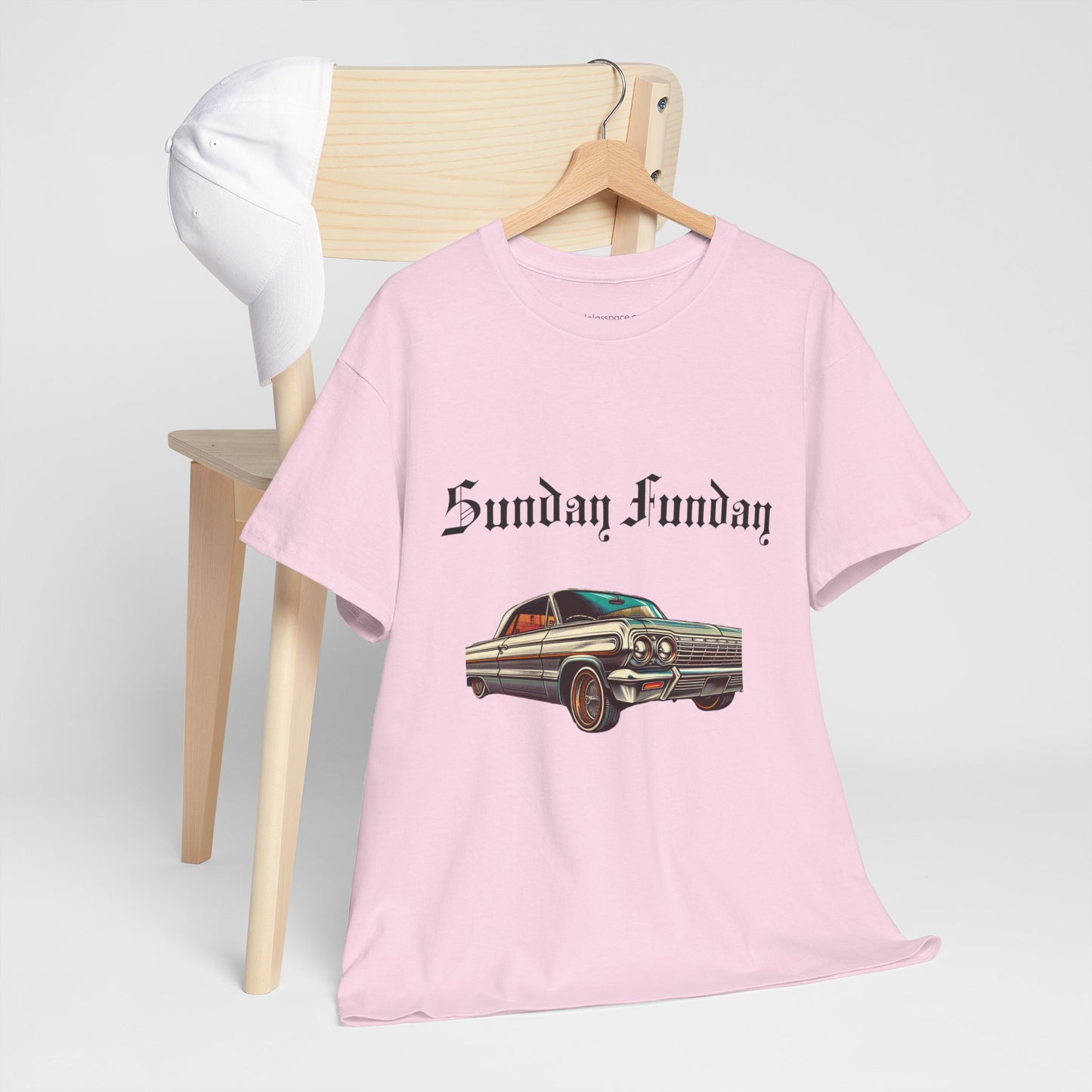 Sunday Funday Lowrider Unisex Heavy Cotton Tee