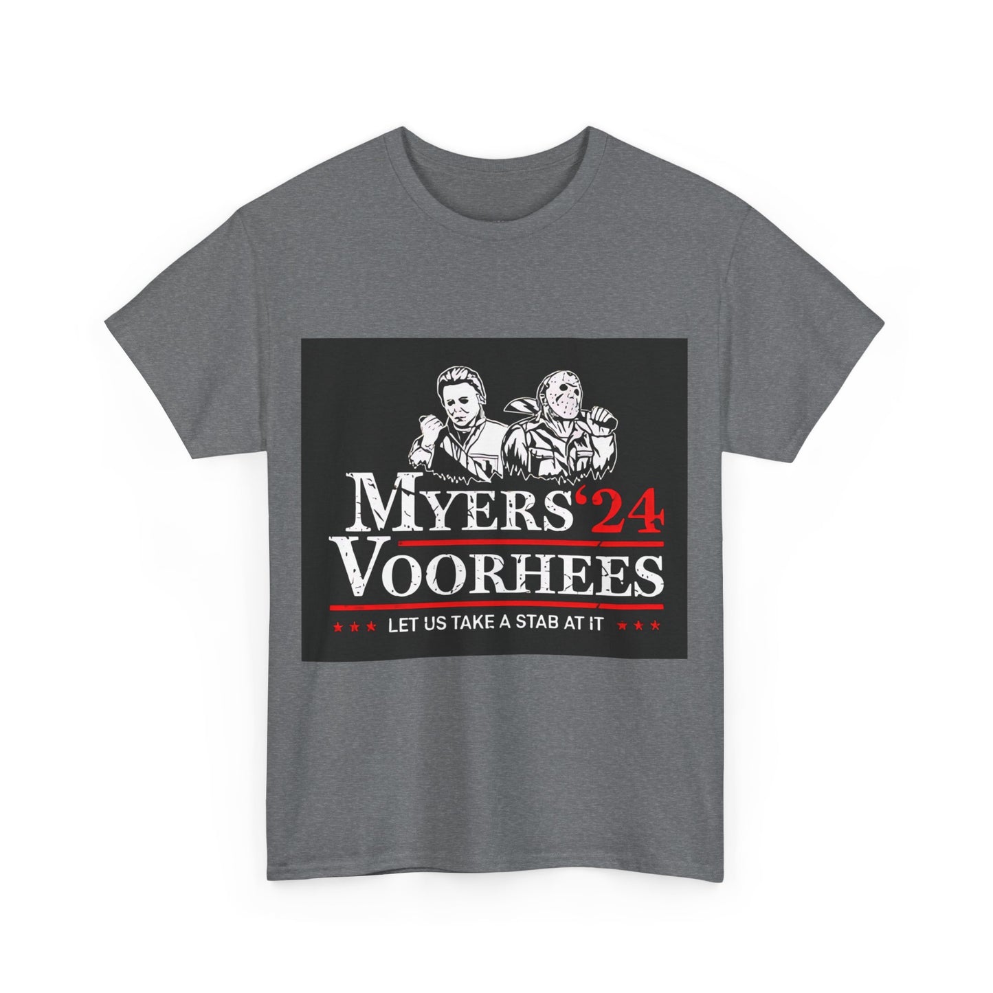 Myers Voorhees 24 Unisex Heavy Cotton Tee