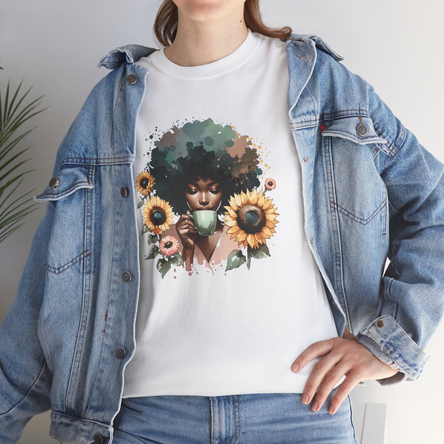 Sunflowers And Coffee T-Shirt