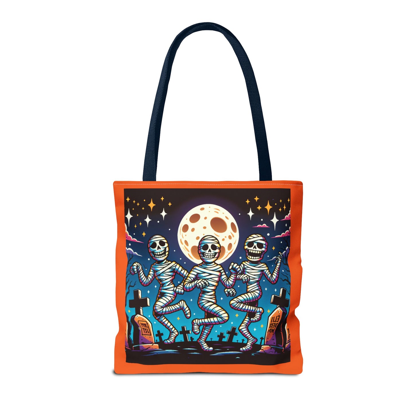 Halloween Dancing Mummies Tote Bag