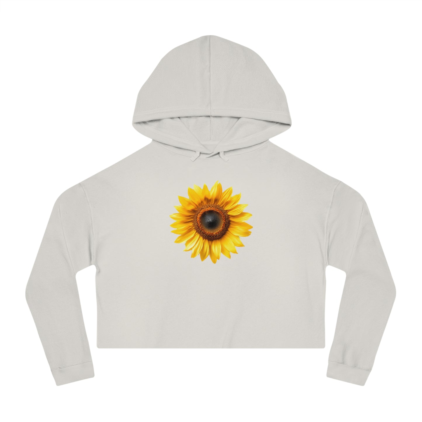 Sunflower Cropped Hoodie