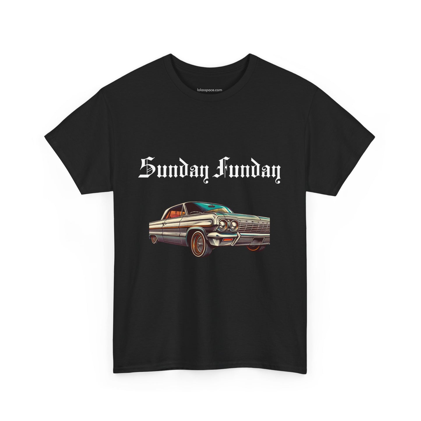 Sunday Funday Lowrider Unisex Heavy Cotton Tee