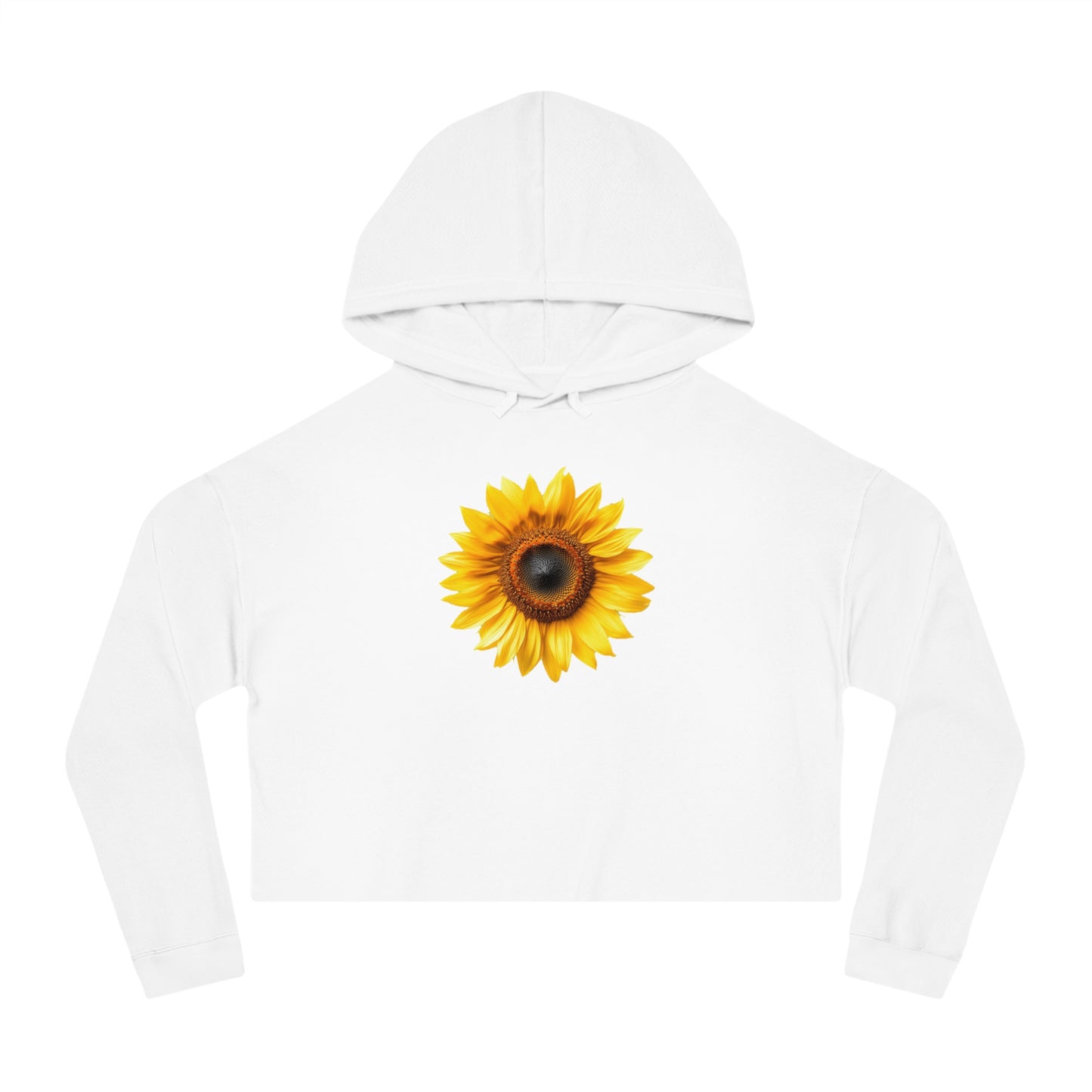 Sunflower Cropped Hoodie