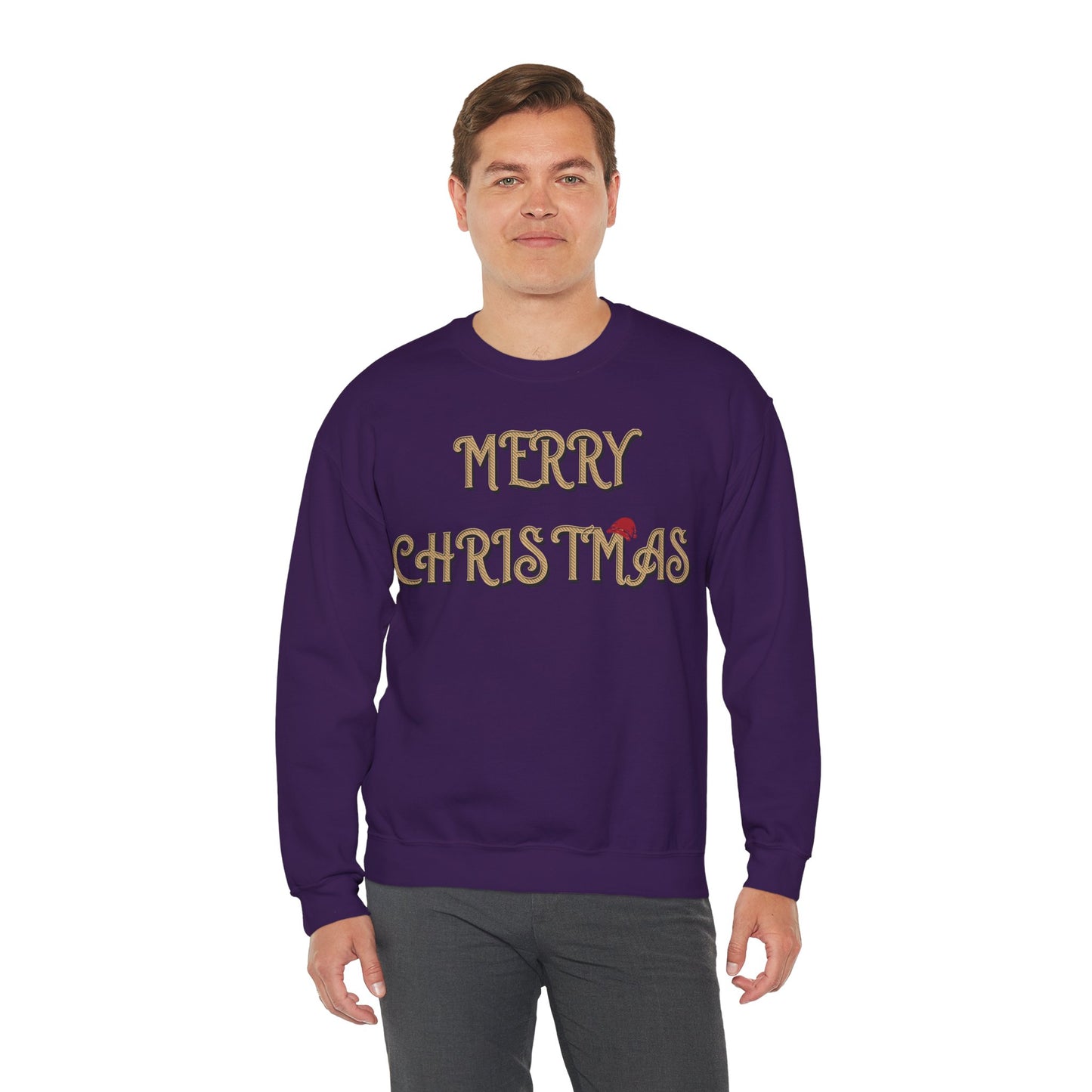 Merry Christmas Unisex Heavy Blend™ Crewneck Sweatshirt