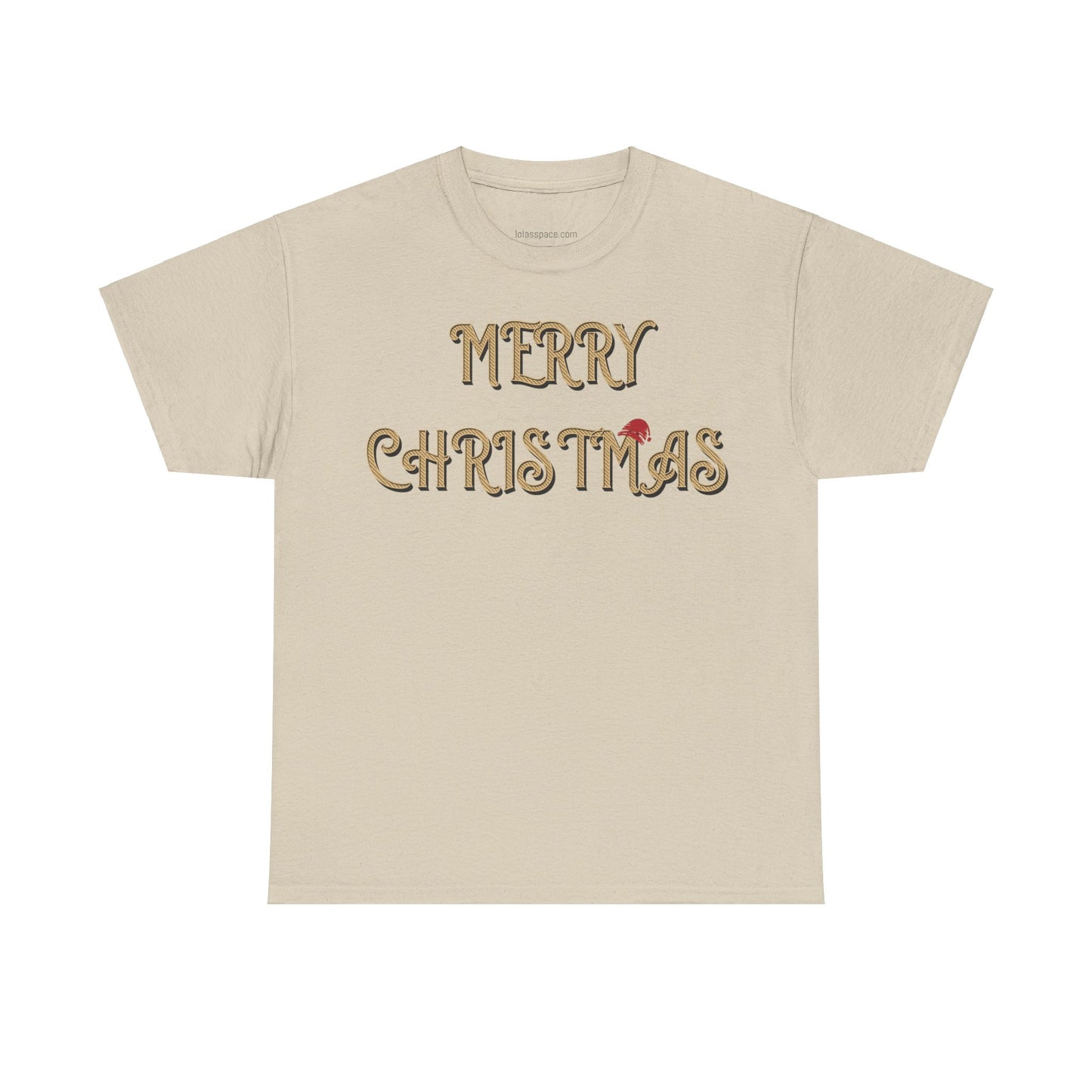 Merry Christmas Unisex Heavy Cotton Tee