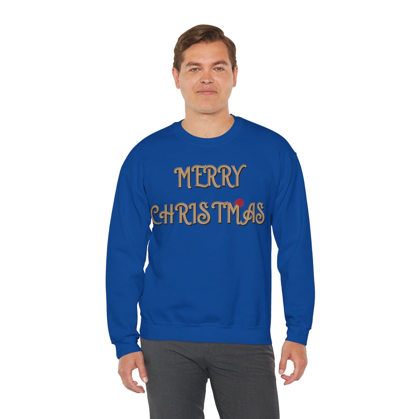 Merry Christmas Unisex Heavy Blend™ Crewneck Sweatshirt