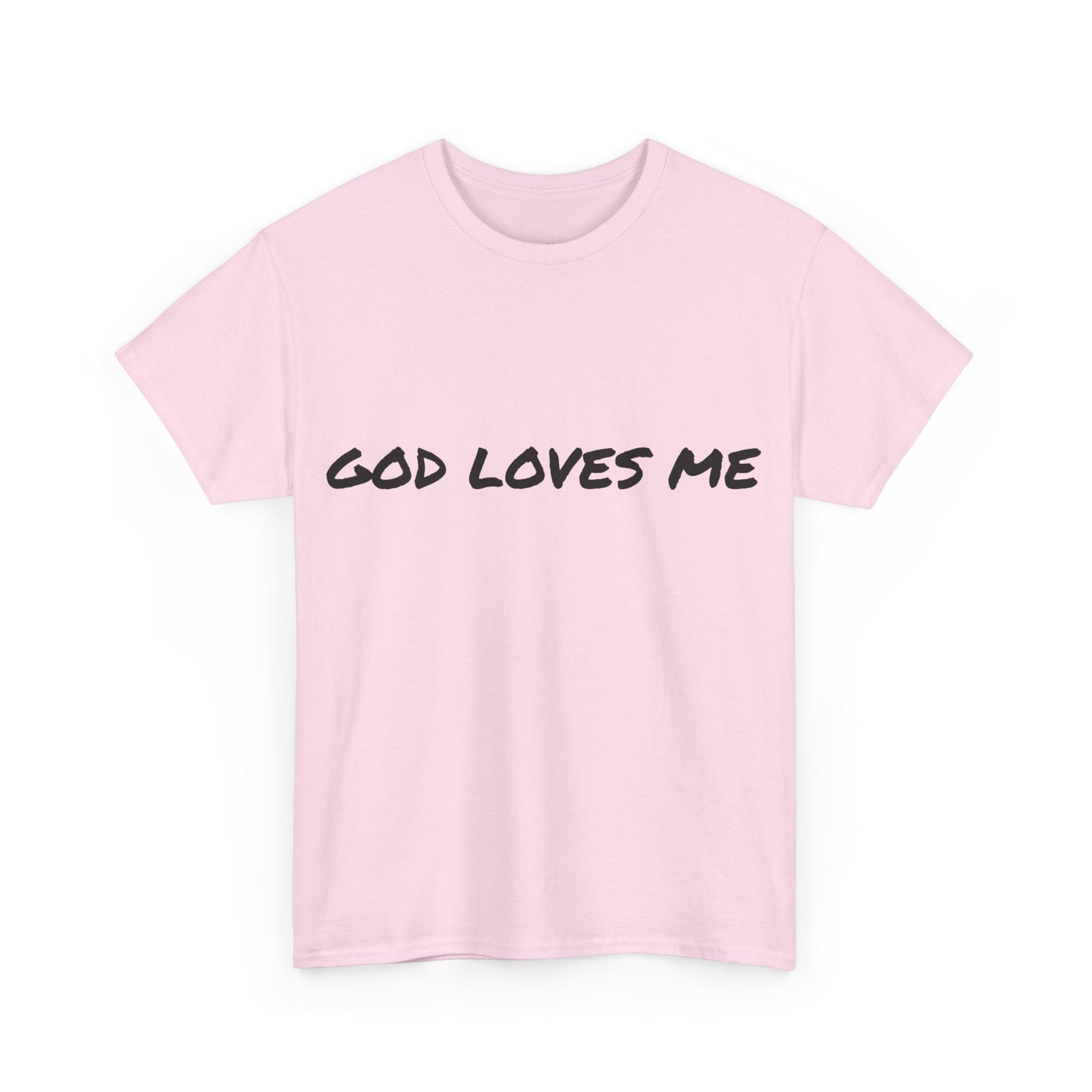 God Loves Me Unisex Heavy Cotton Tee