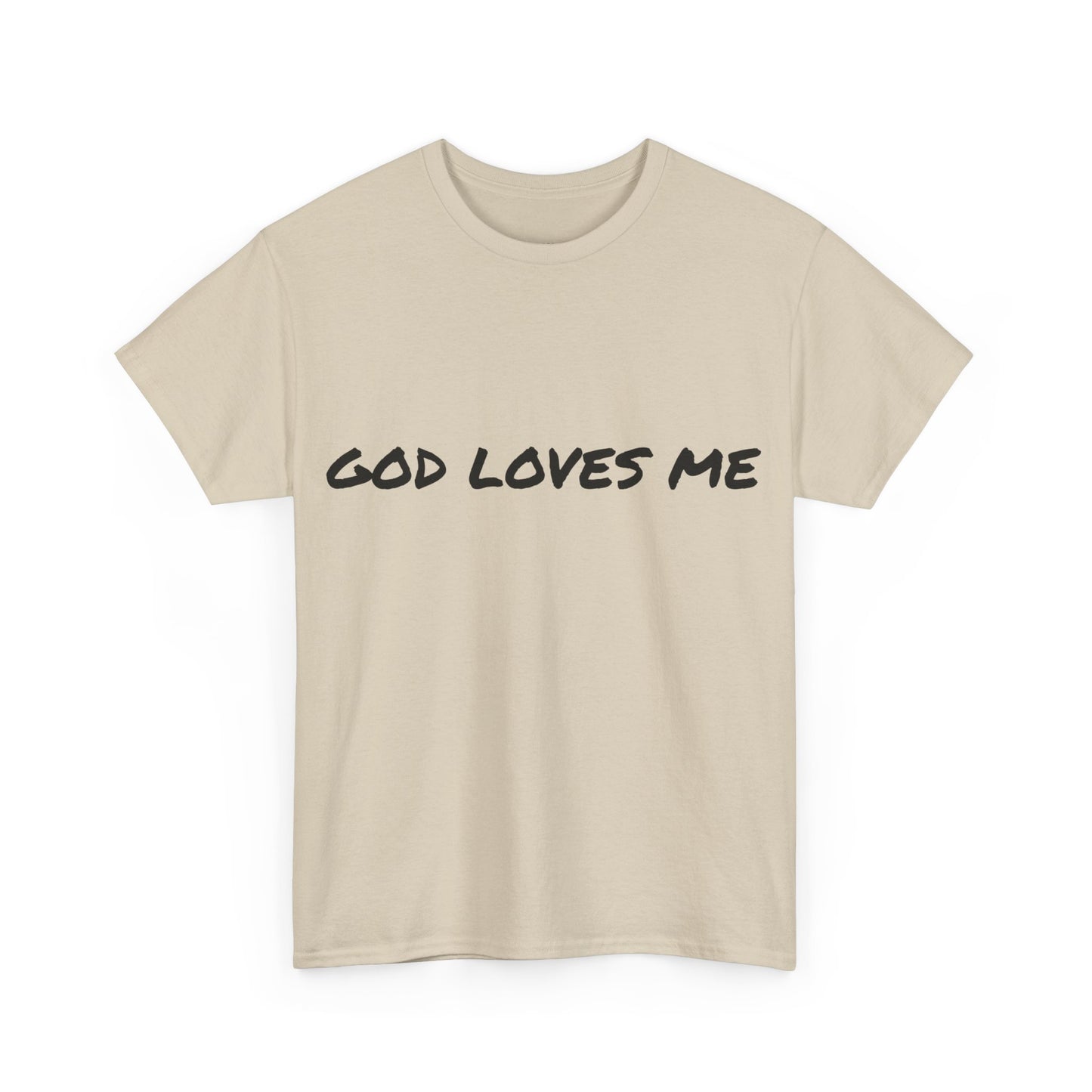 God Loves Me Unisex Heavy Cotton Tee