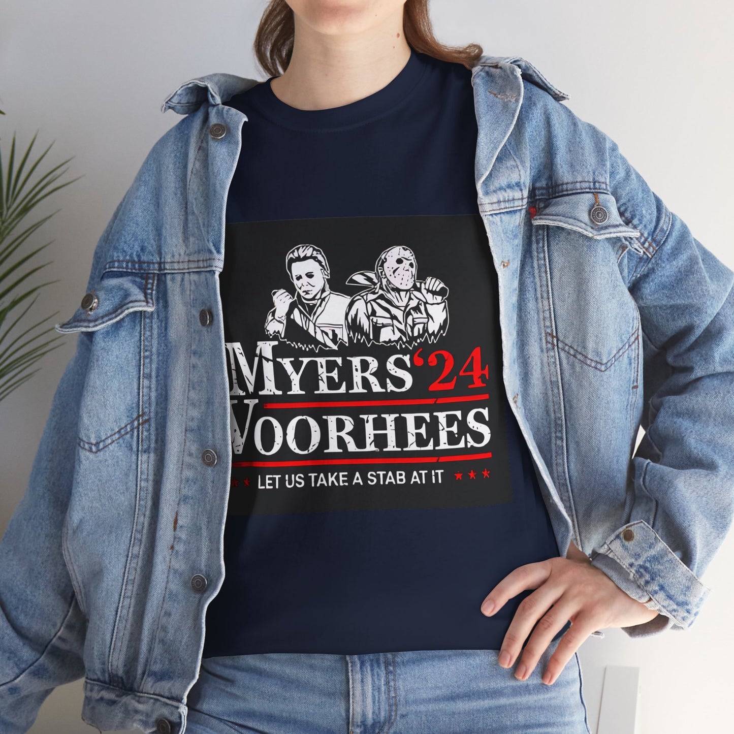 Myers Voorhees 24 Unisex Heavy Cotton Tee