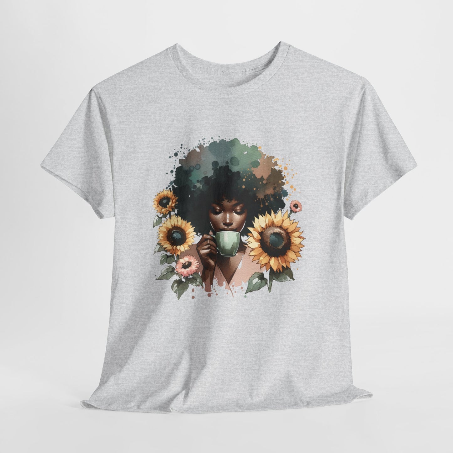 Sunflowers And Coffee T-Shirt