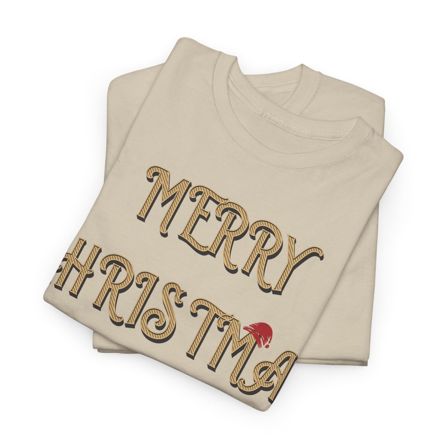 Merry Christmas Unisex Heavy Cotton Tee