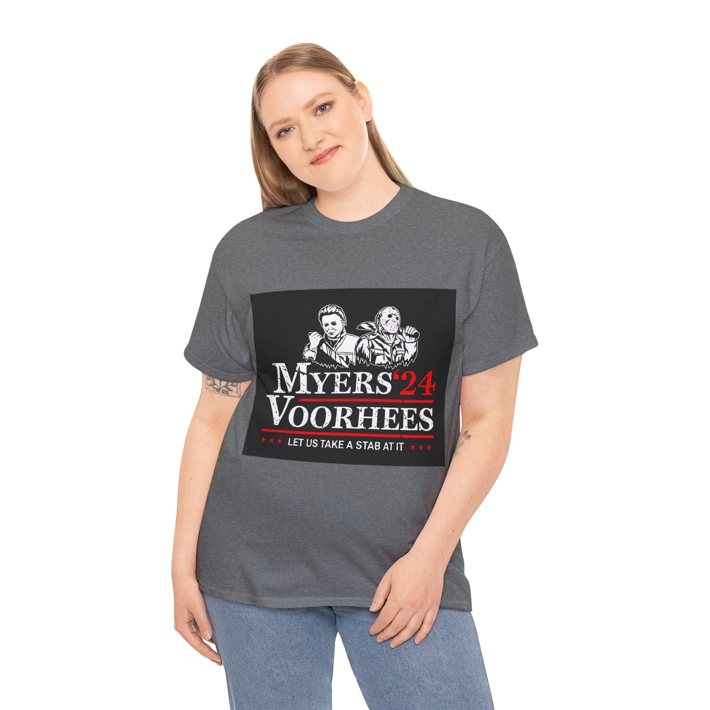 Myers Voorhees 24 Unisex Heavy Cotton Tee