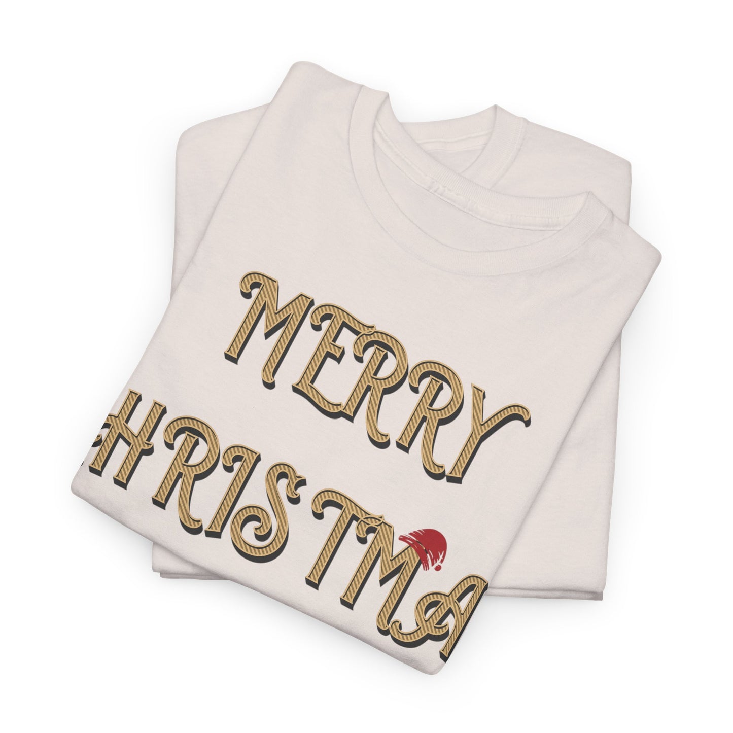 Merry Christmas Unisex Heavy Cotton Tee