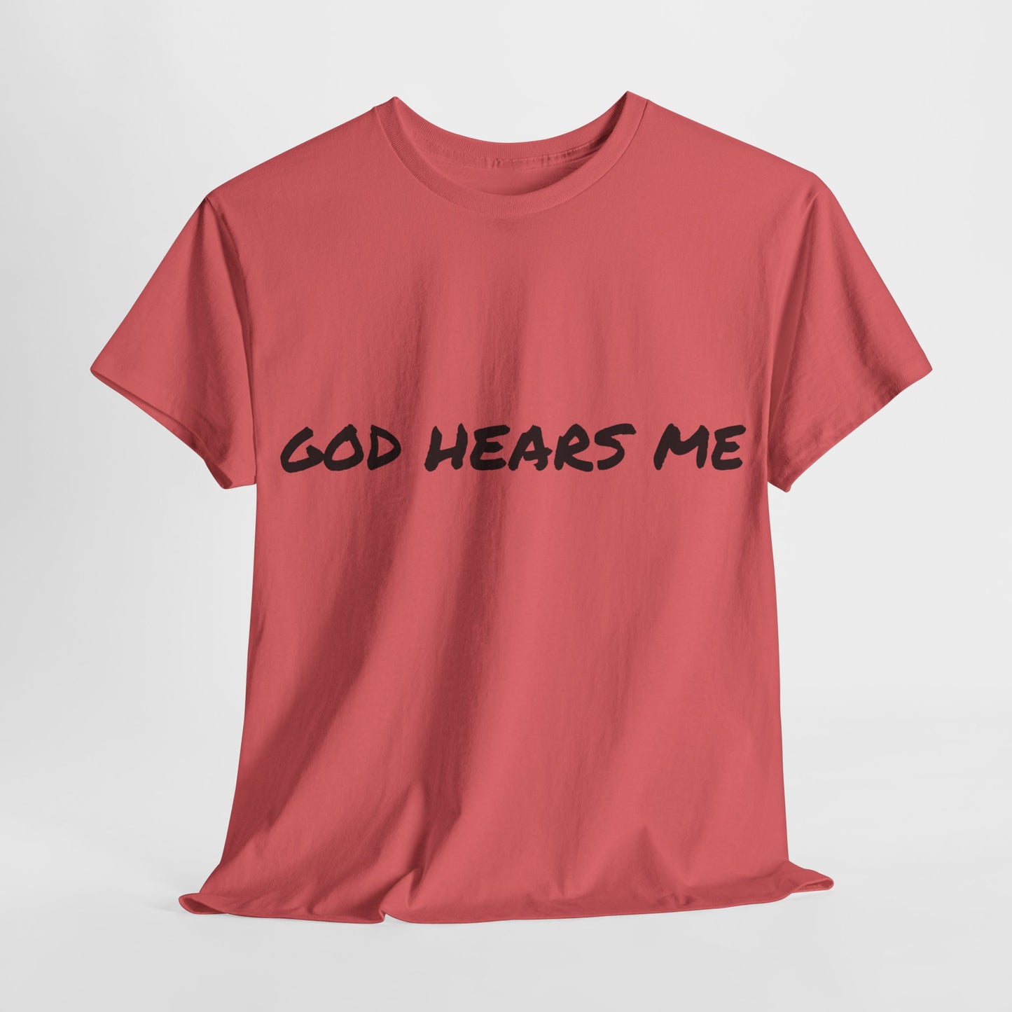 God Hears Me Unisex Heavy Cotton Tee