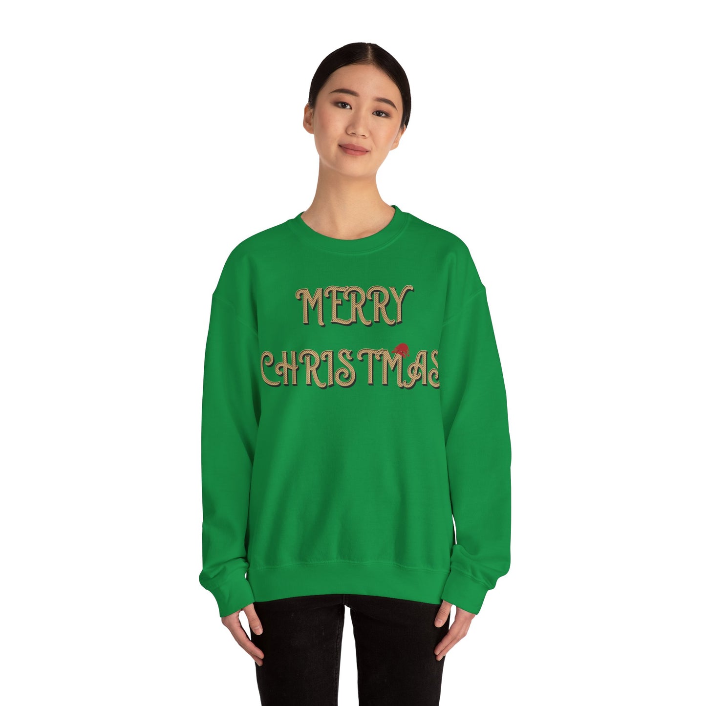 Merry Christmas Unisex Heavy Blend™ Crewneck Sweatshirt