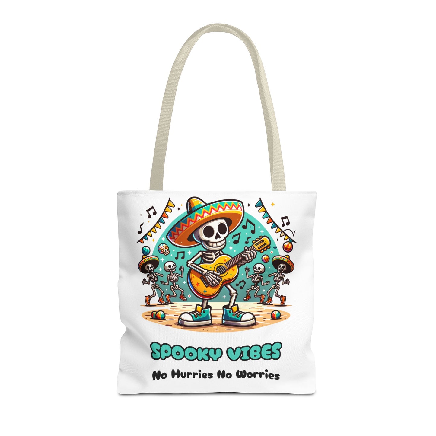 Spooky Vibes Tote Bag – Halloween Gothic Carryall