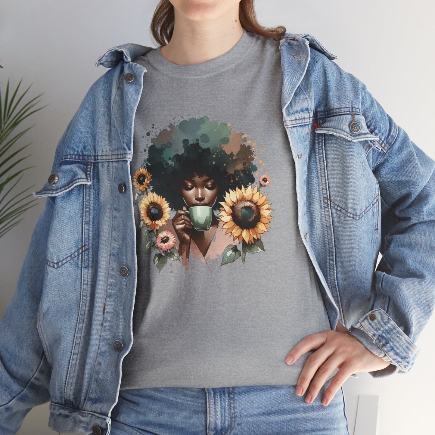 Sunflowers And Coffee T-Shirt