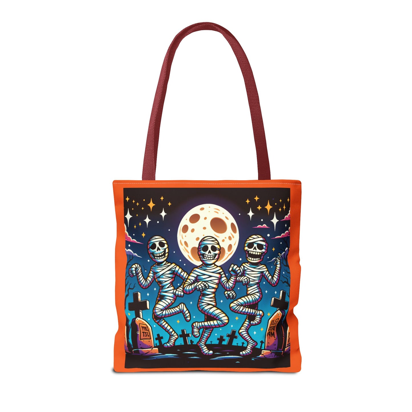 Halloween Dancing Mummies Tote Bag