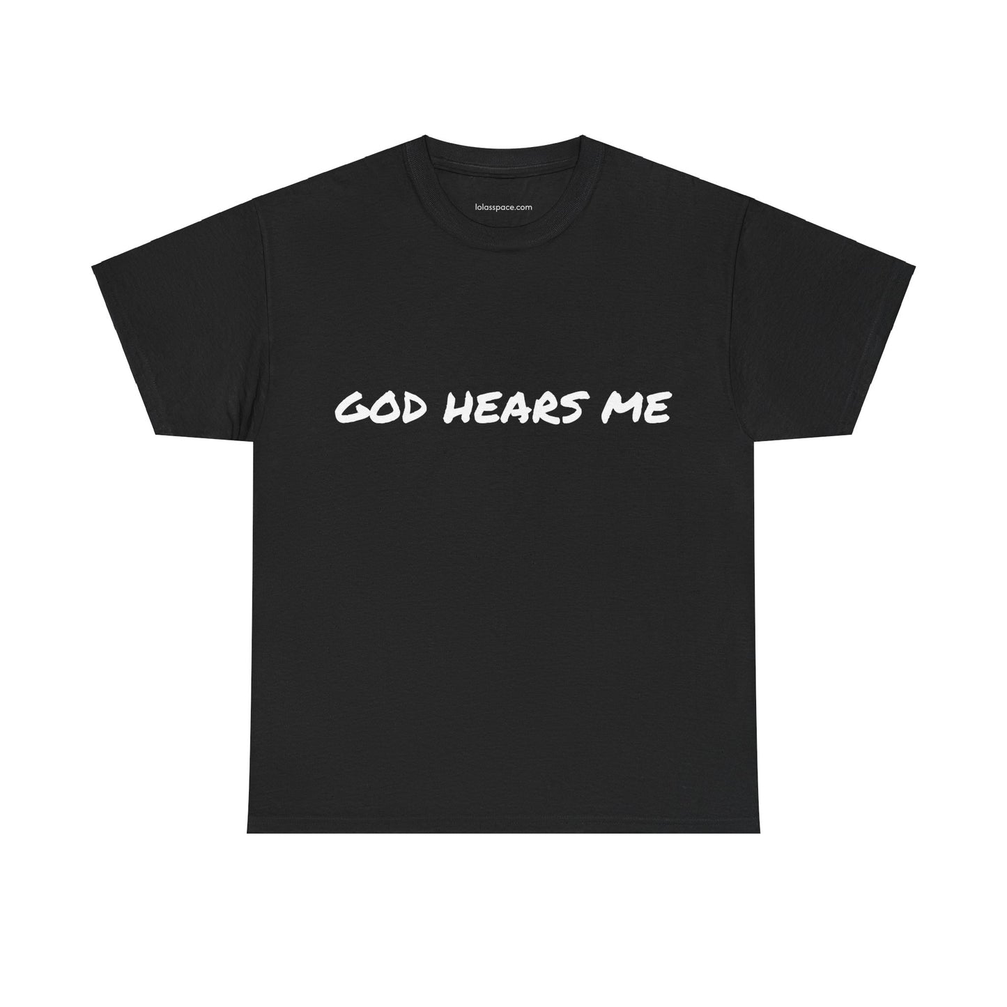 God Hears Me Unisex Heavy Cotton Tee