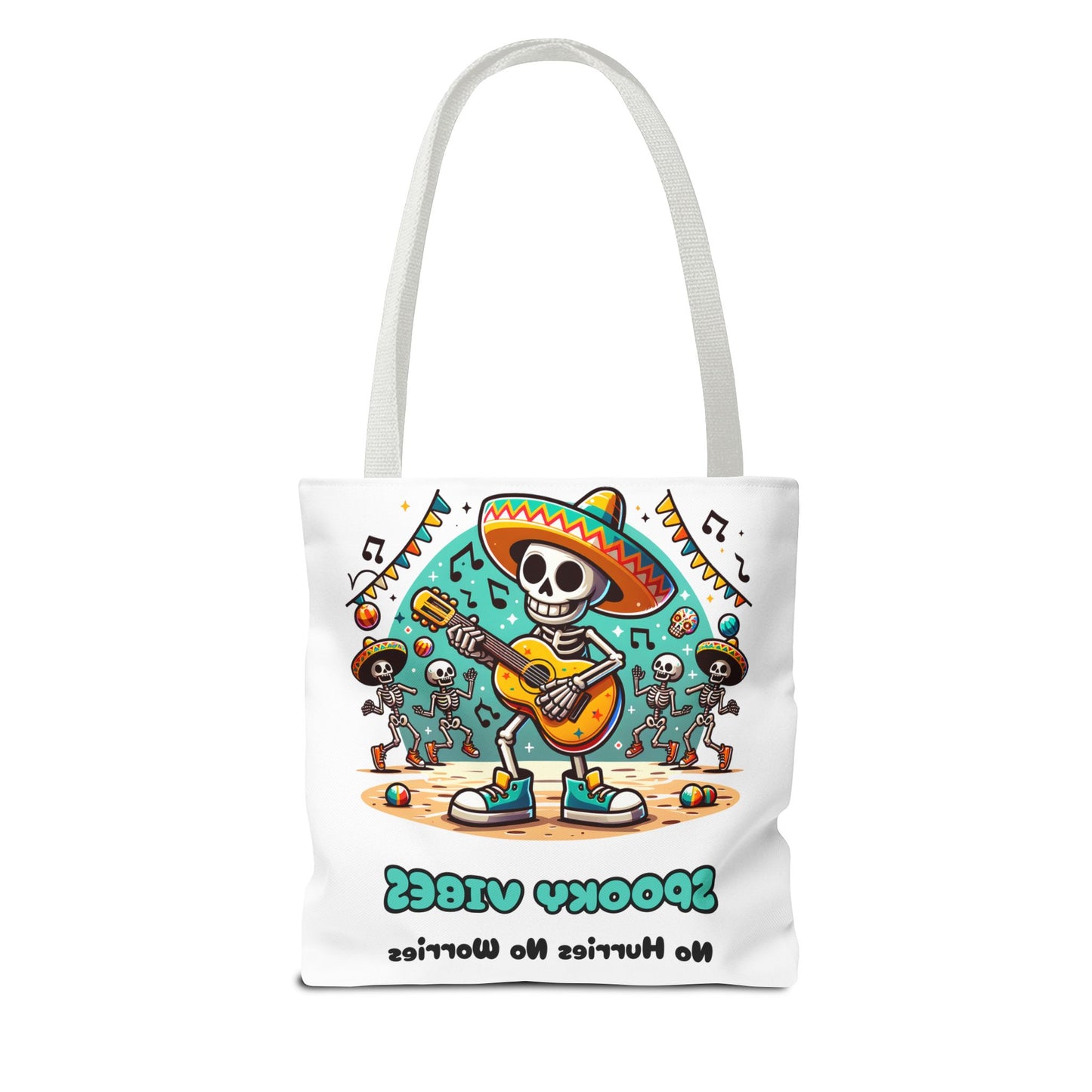 Spooky Vibes Tote Bag – Halloween Gothic Carryall