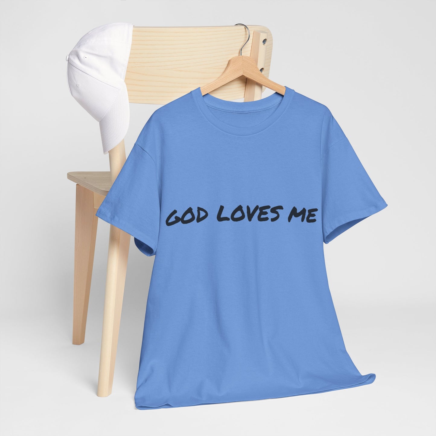 God Loves Me Unisex Heavy Cotton Tee