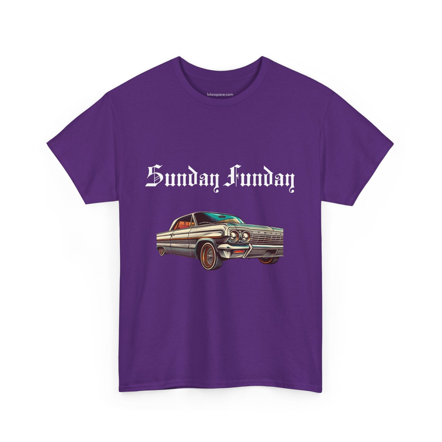 Sunday Funday Lowrider Unisex Heavy Cotton Tee