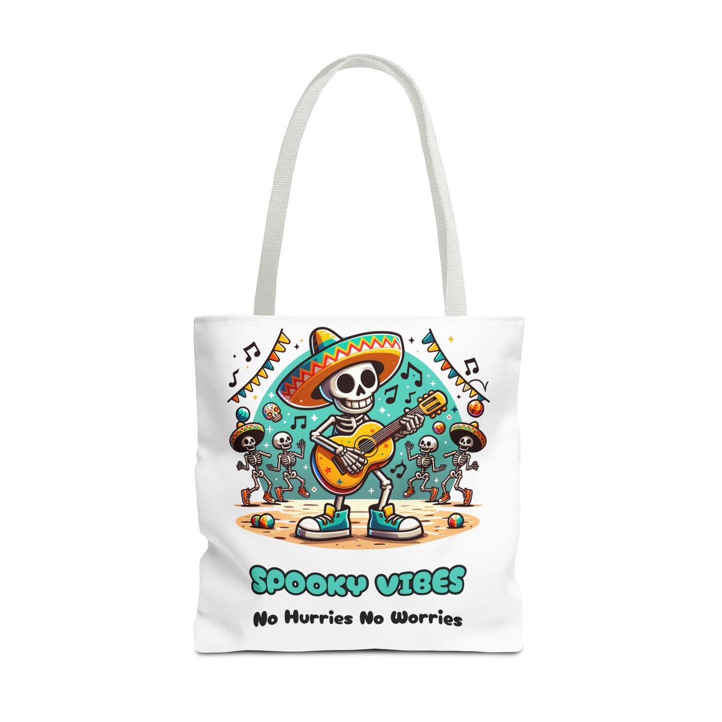 Spooky Vibes Tote Bag – Halloween Gothic Carryall