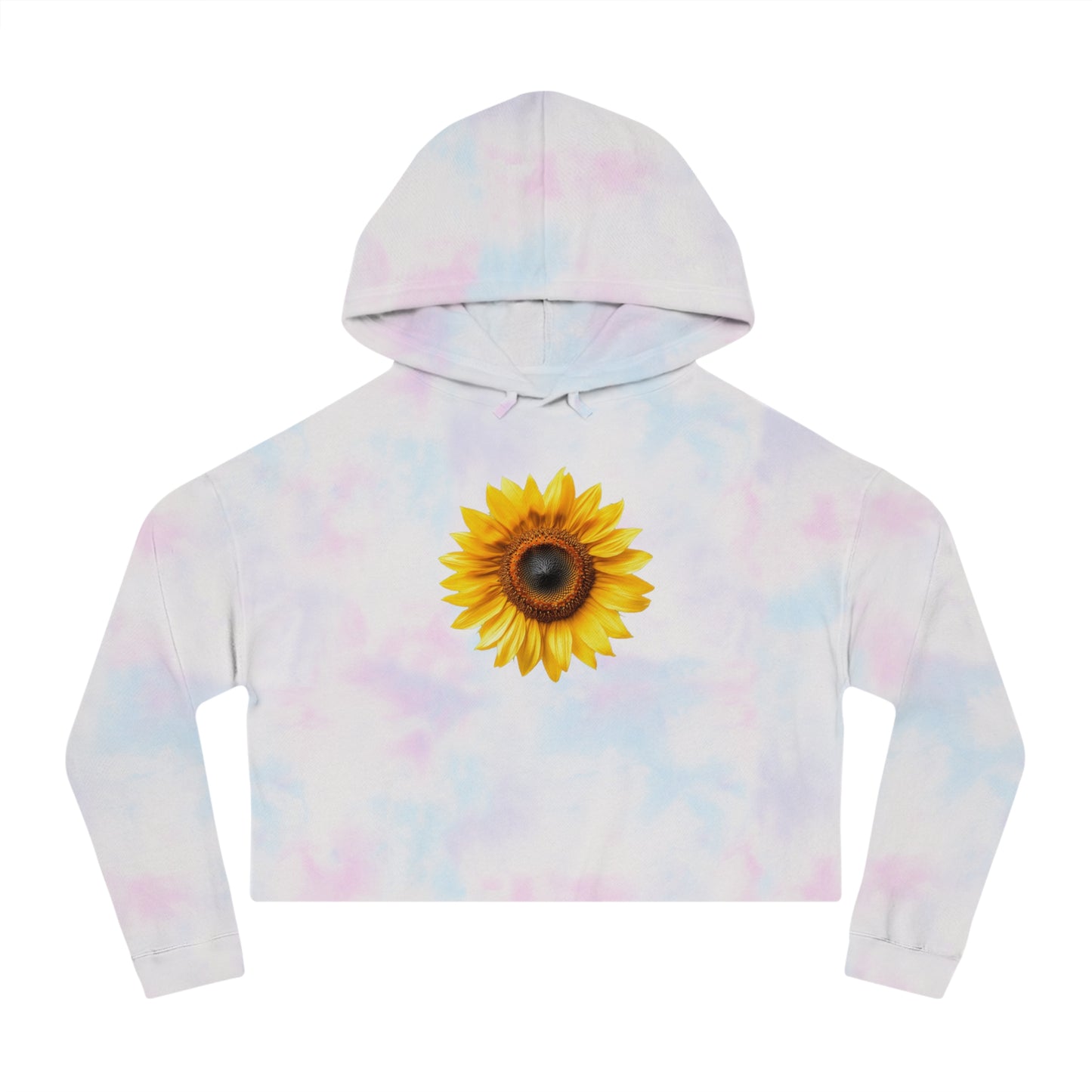 Sunflower Cropped Hoodie