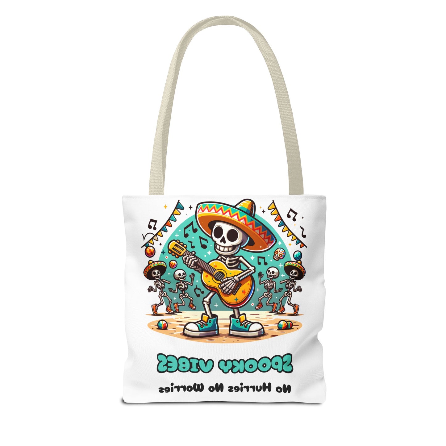 Spooky Vibes Tote Bag – Halloween Gothic Carryall