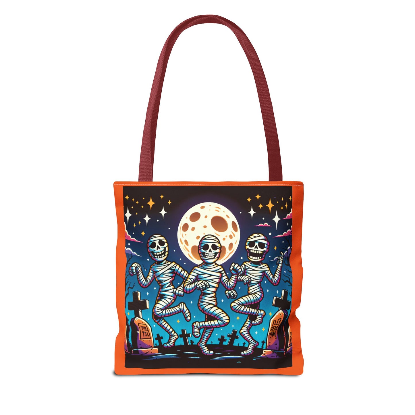 Halloween Dancing Mummies Tote Bag