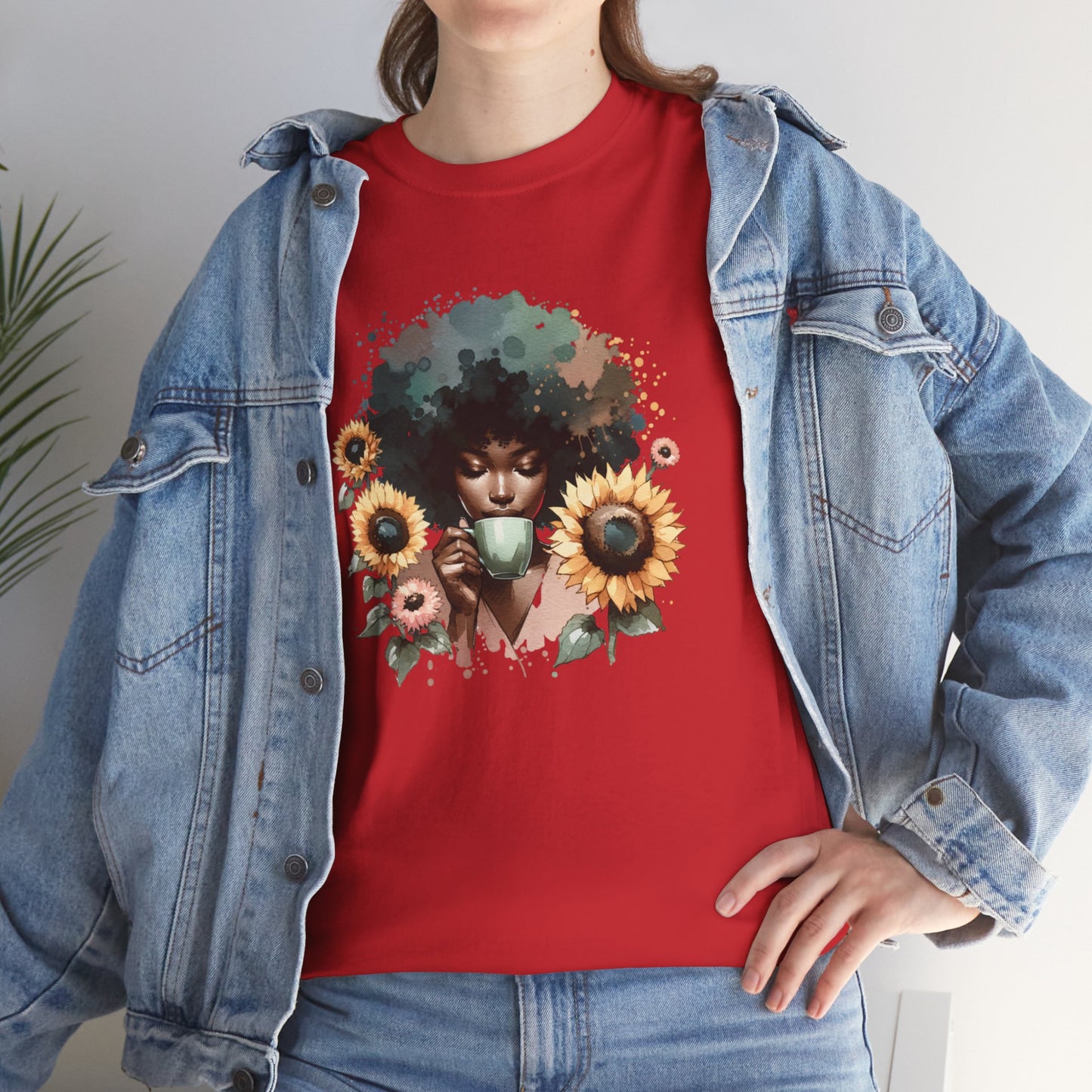 Sunflowers And Coffee T-Shirt