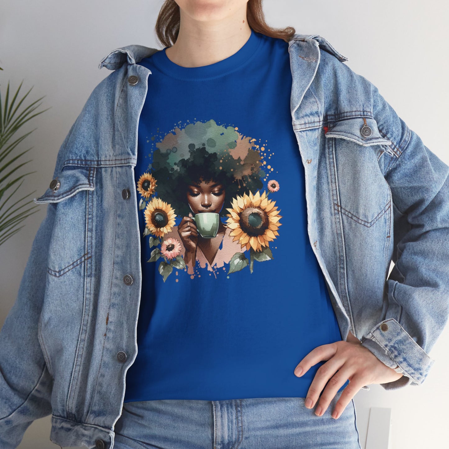 Sunflowers And Coffee T-Shirt