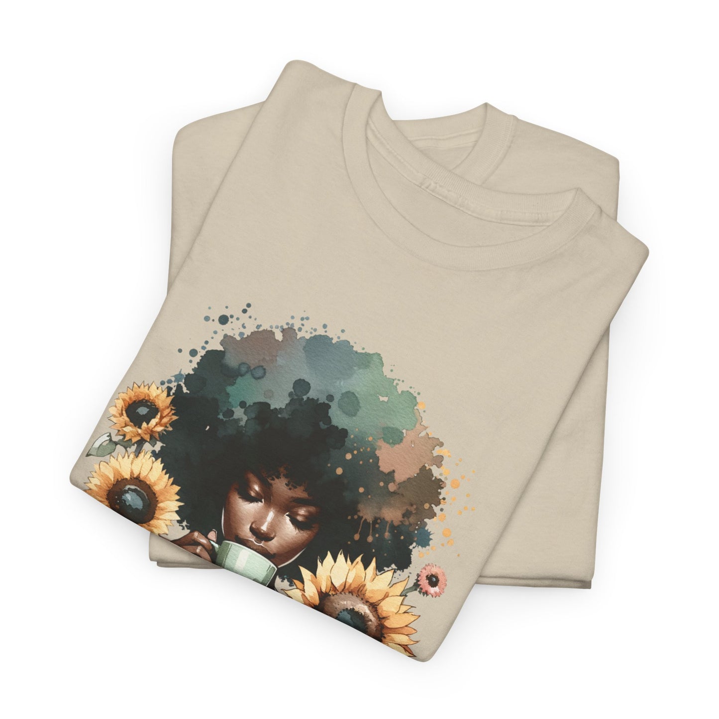 Sunflowers And Coffee T-Shirt