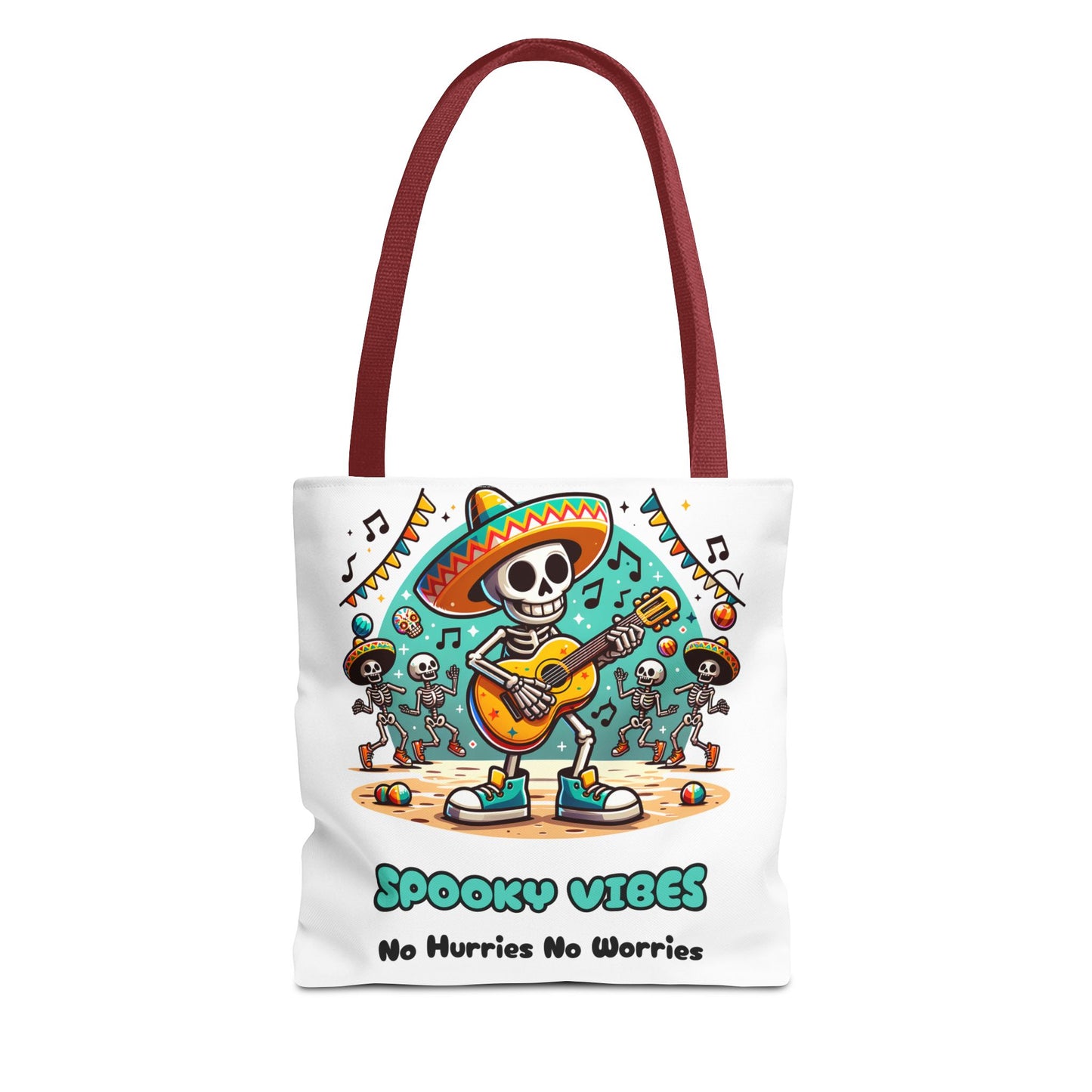 Spooky Vibes Tote Bag – Halloween Gothic Carryall