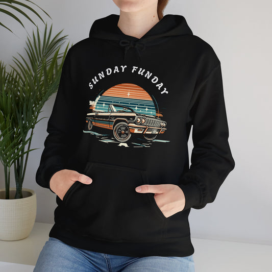 Sunday Funday Lowrider Unisex Heavy Blend™ Hooded Sweatshirt