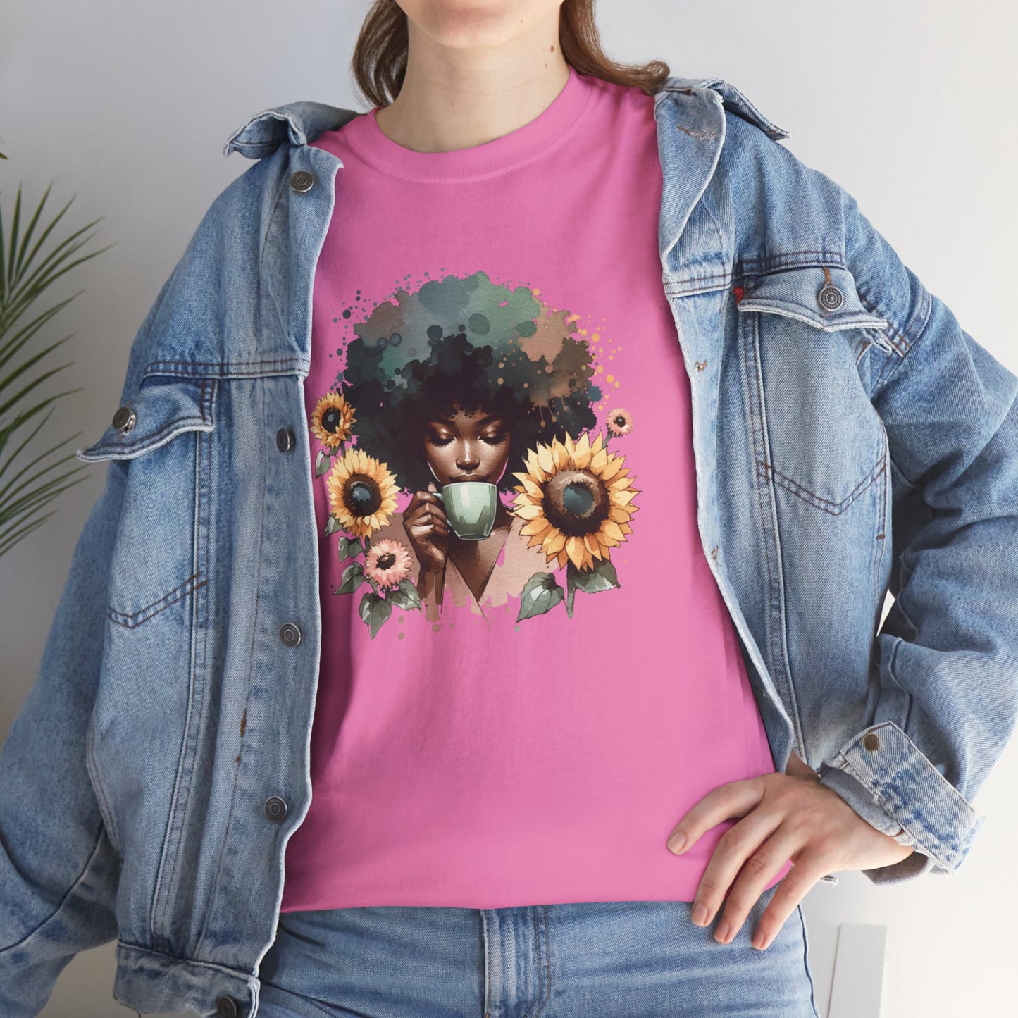 Sunflowers And Coffee T-Shirt