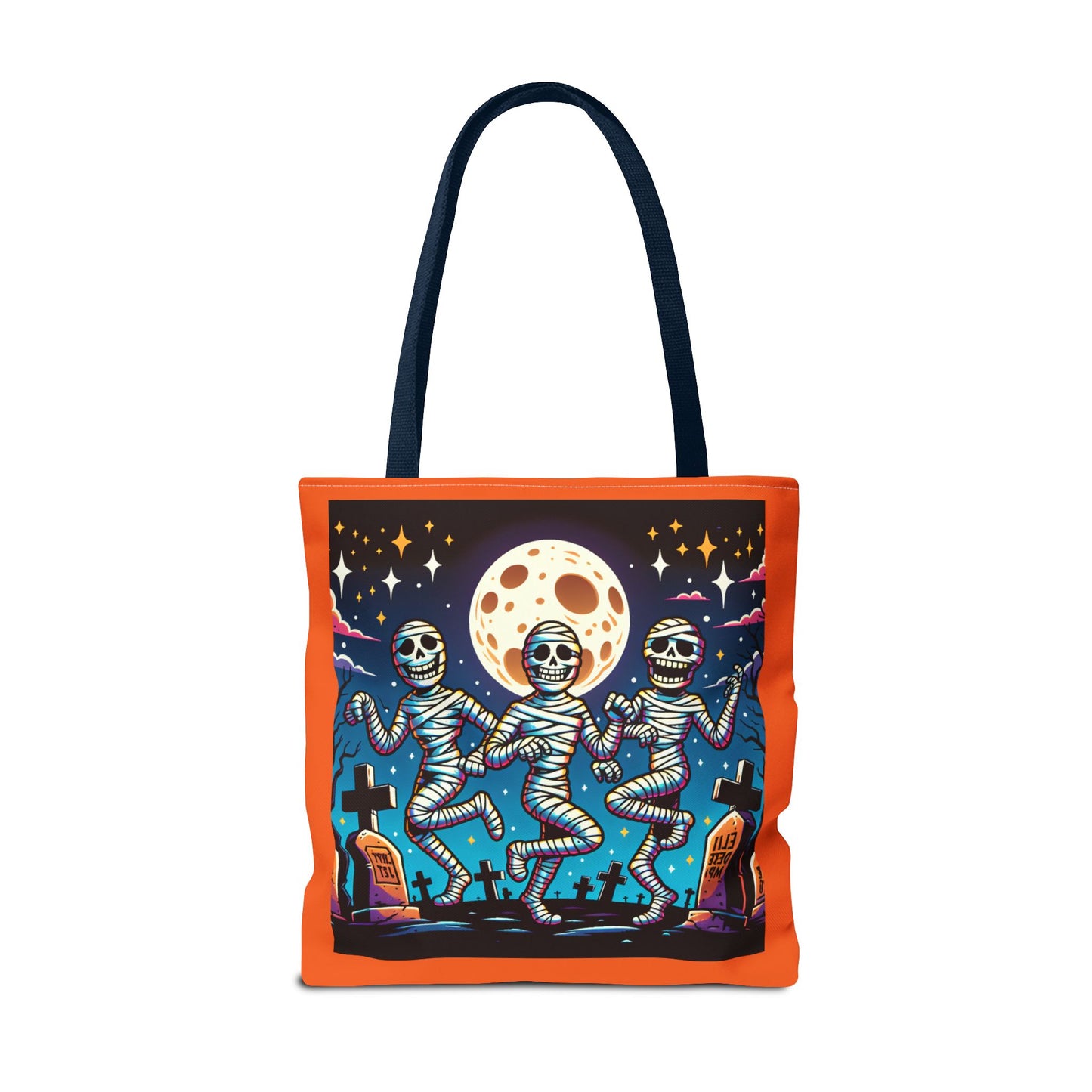 Halloween Dancing Mummies Tote Bag