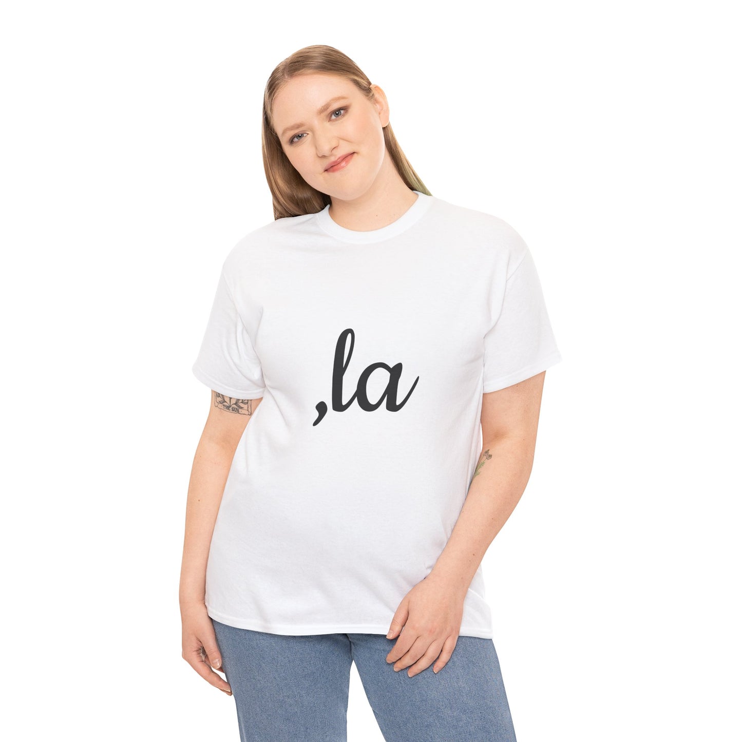 Comma La Kamala Harris Unisex Heavy Cotton Tee