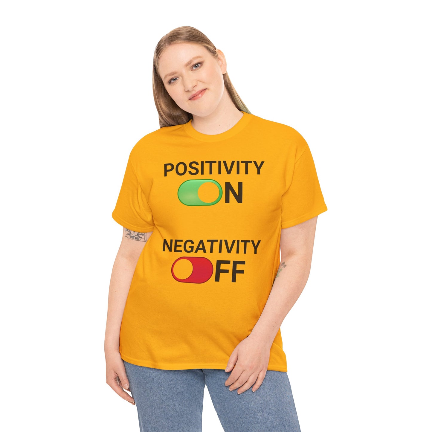 Positivity On Negativity Off Tee