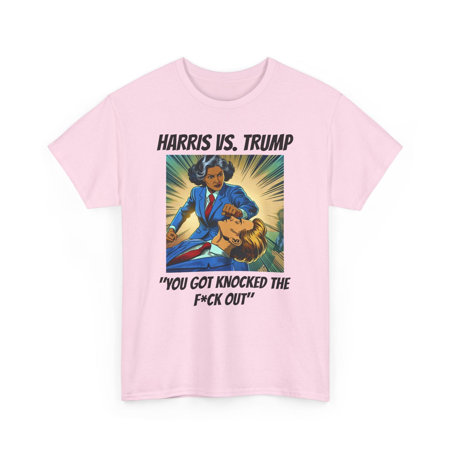 Harris vs Trump Unisex Heavy Cotton Tee