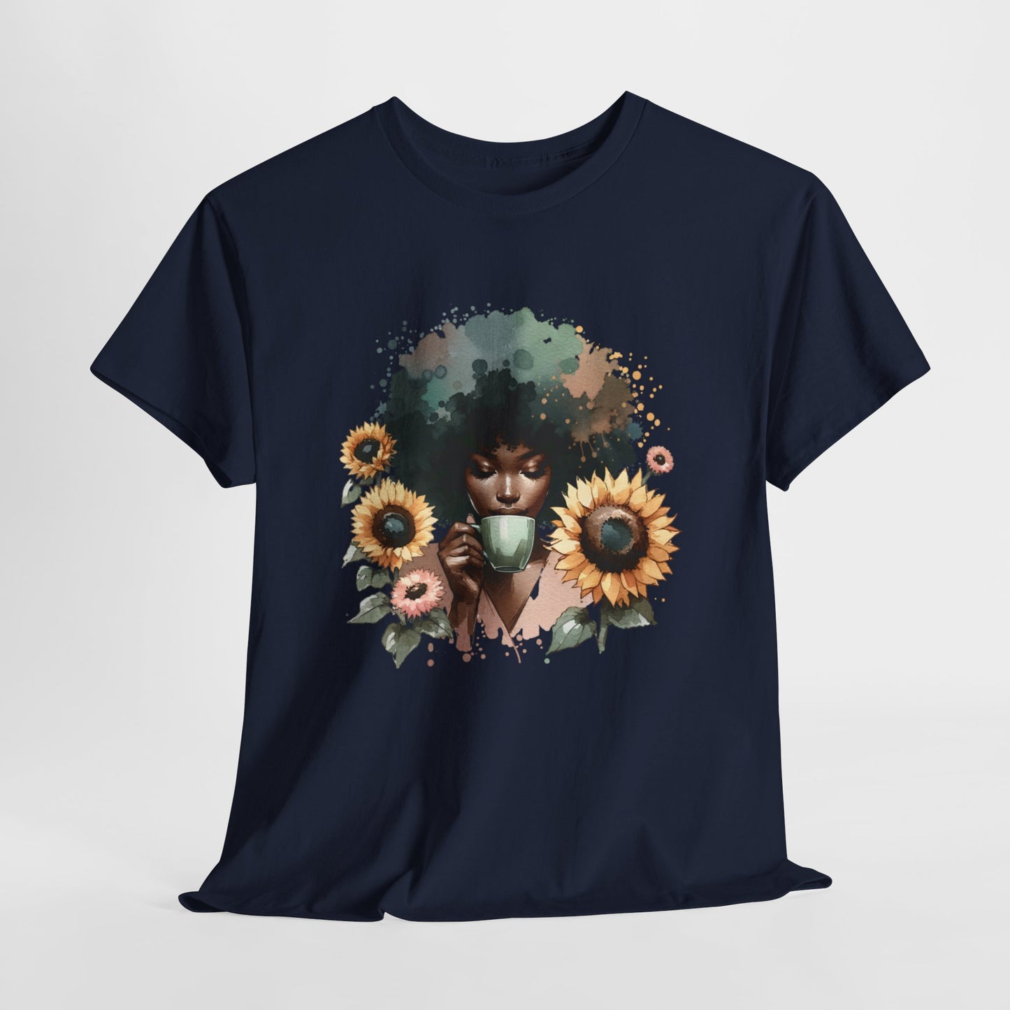 Sunflowers And Coffee T-Shirt